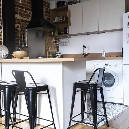 Apartment Superb Bright Apt In Buttes Chaumont